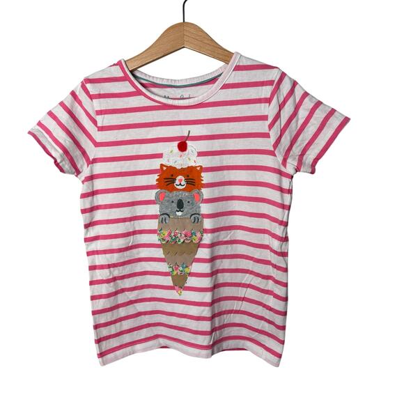 Mini Boden Animal Ice Cream Cone Tee - Picture 1 of 5